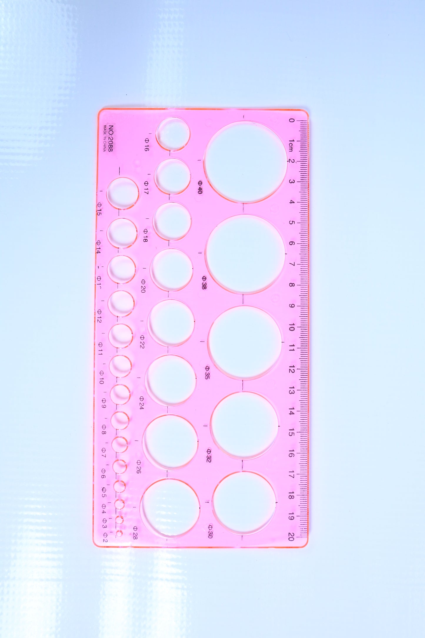 Circle Template Ruler