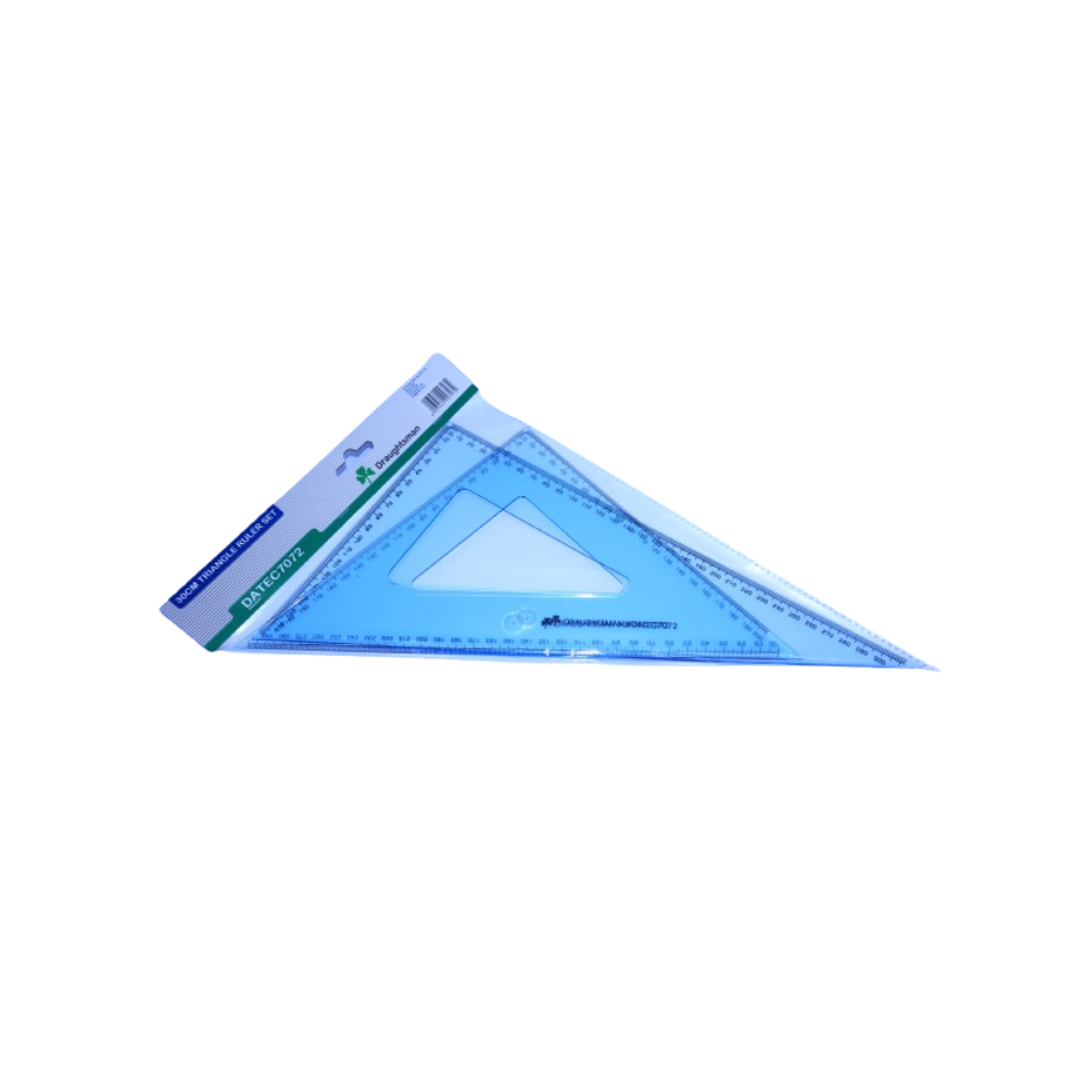 SET SQUARE 45 + 30/60 DEGREES