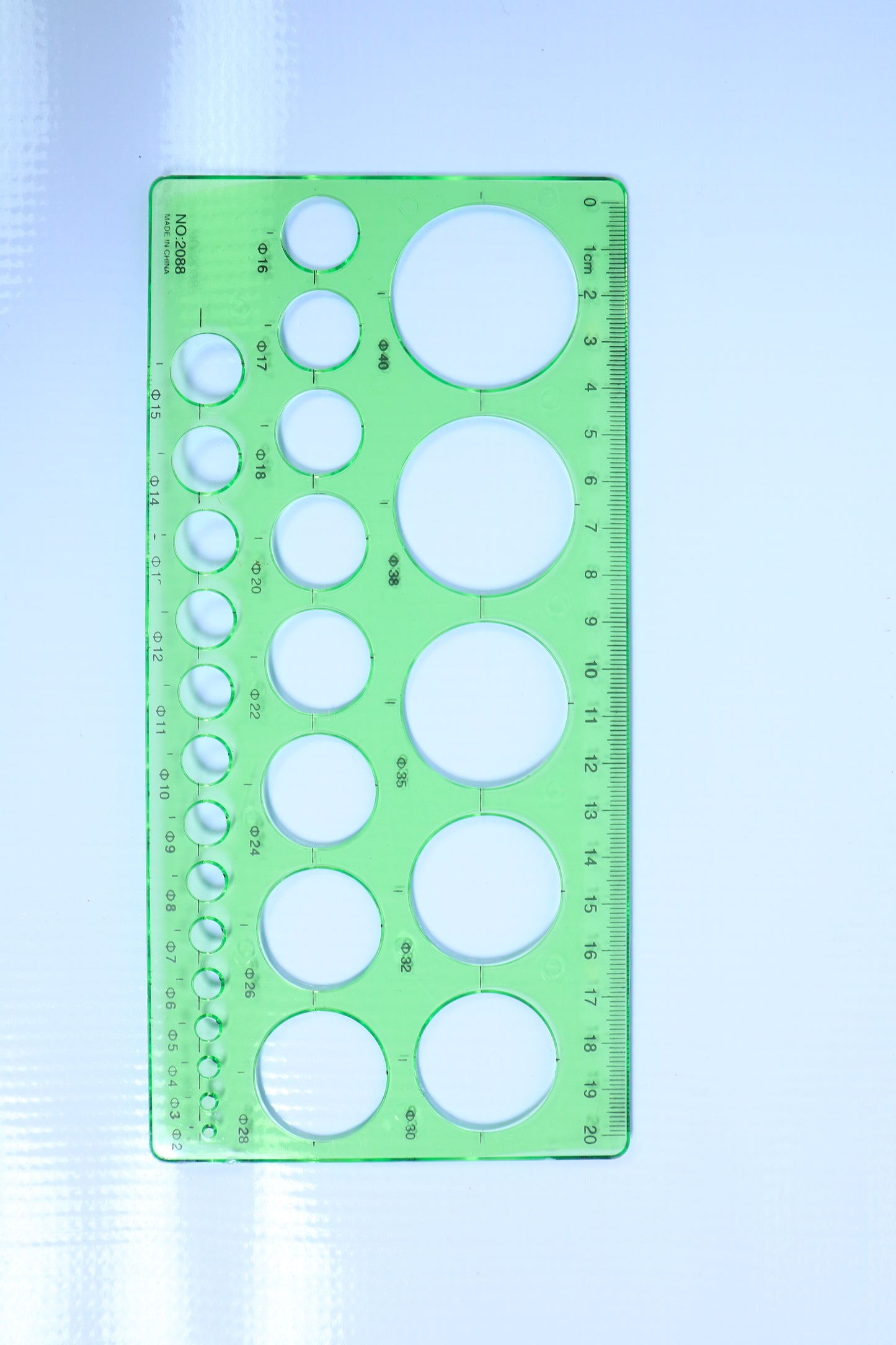 Circle Template Ruler