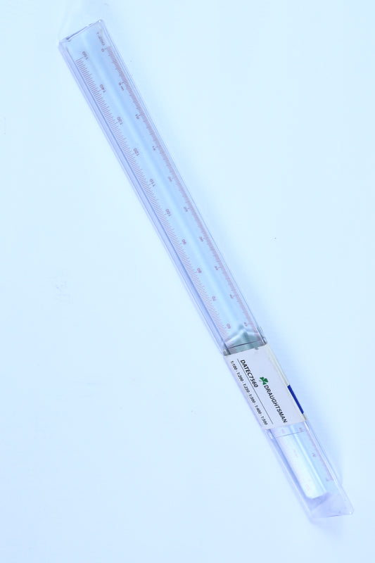 Triangular scale ruler